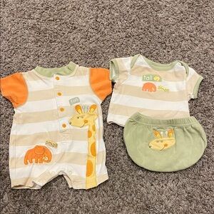 Babyworks Animal Character 3pc set